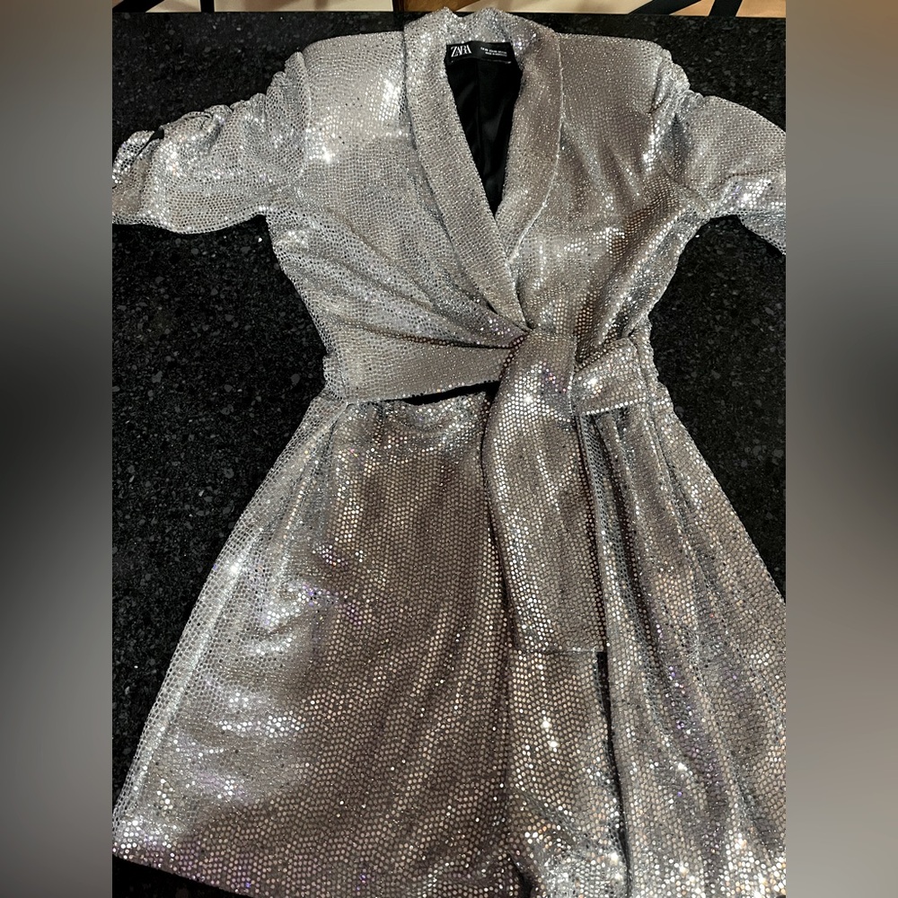 Zara silver rompers! Party wear